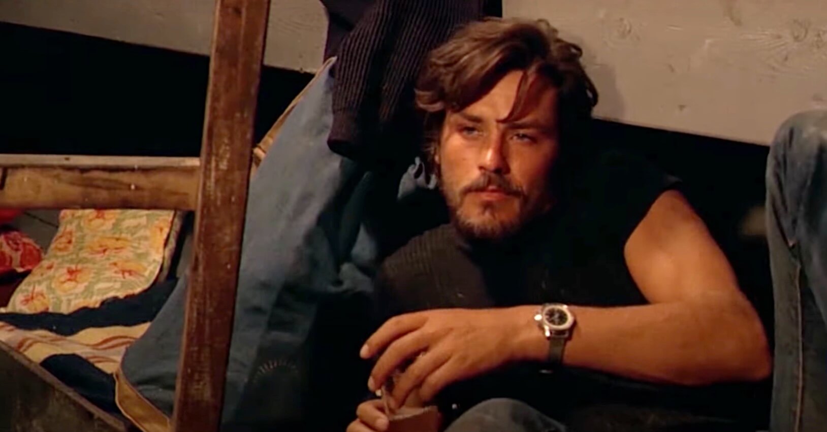 Alain Delon and his Sherpa Ultradive in the movie "Les Aventuriers"